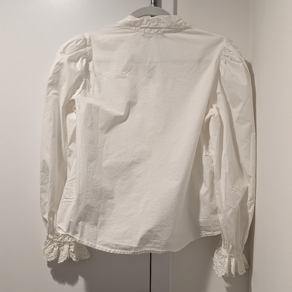 Zara White Button Down - Picture 3 of 7